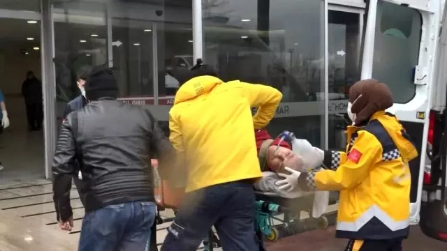 Bahçede baygın bulundu