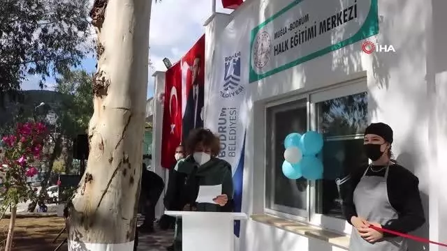 Bodrum'da açılan Halk Eğitim Merkezi'nde yüzlerce kursiyer eğitim görecek