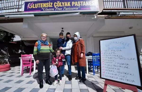 Çölyak hastası olunca 'glutensiz' pastane açtı Çölyak hastası olunca 'glutensiz' pastane açtı