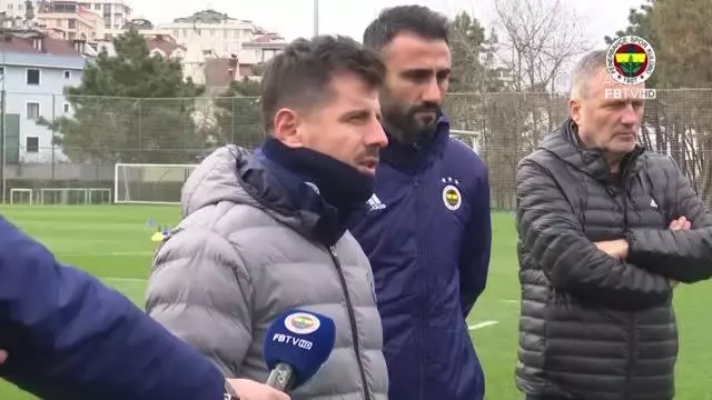 Emre Belözoğlu, Fenerbahçe'nin başında ilk idmanına çıktı Emre Belözoğlu, Fenerbahçe'nin başında ilk idmanına çıktı