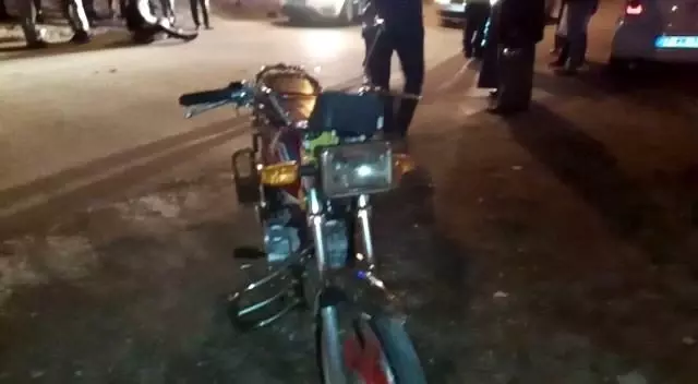 İslahiye'de iki motosiklet kafa kafaya çarpıştı: 2 yaralı