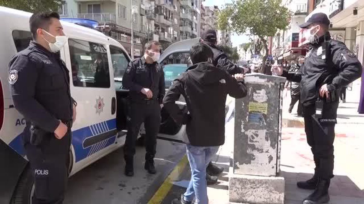Karantinayı ihlal eden yabancı uyruklu kişiye ceza kesildi