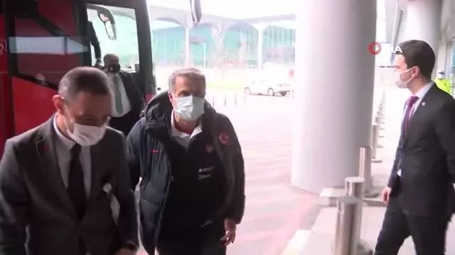 Milliler, Norveç maçı için İspanya'ya gitti