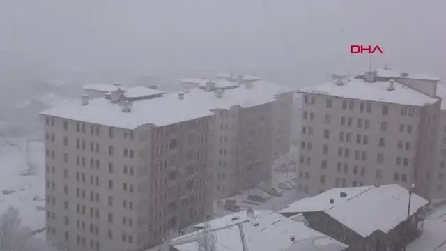 Muş'ta kar yağışı; 88 köy yolu kapandı Muş'ta kar yağışı; 88 köy yolu kapandı