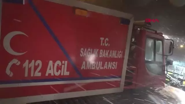 Yolu kardan kapalı köyde hastalanan Yusuf bebek için 13 saat süren seferberlik Yolu kardan kapalı köyde hastalanan Yusuf bebek için 13 saat süren seferberlik
