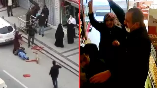 Bağcılar'da kadınların da dahil olduğu kavga nedeniyle ortalık savaş alanına döndü: 7 yaralı Bağcılar'da kadınların da dahil olduğu kavga nedeniyle ortalık savaş alanına döndü: 7 yaralı