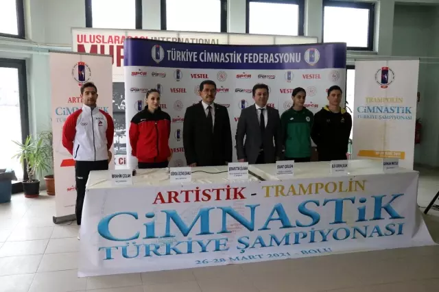 Bolu'da, Türkiye Artistik-Trampolin Cimnastik Şampiyonası başladı Bolu'da, Türkiye Artistik-Trampolin Cimnastik Şampiyonası başladı