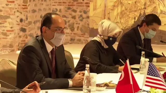Cumhurbaşkanlığı Sözcüsü İbrahim Kalın, ABD'nin Afganistan Özel Temsilcisi Zalmay Halilzad ile bir araya geldi Cumhurbaşkanlığı Sözcüsü İbrahim Kalın, ABD'nin Afganistan Özel Temsilcisi Zalmay Halilzad ile bir araya geldi