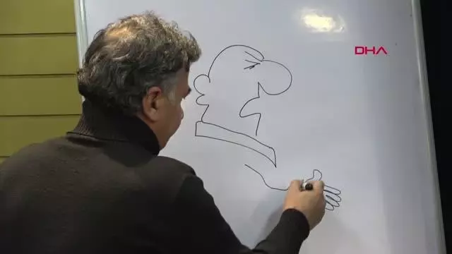 Pandemide uzaktan karikatür eğitimi