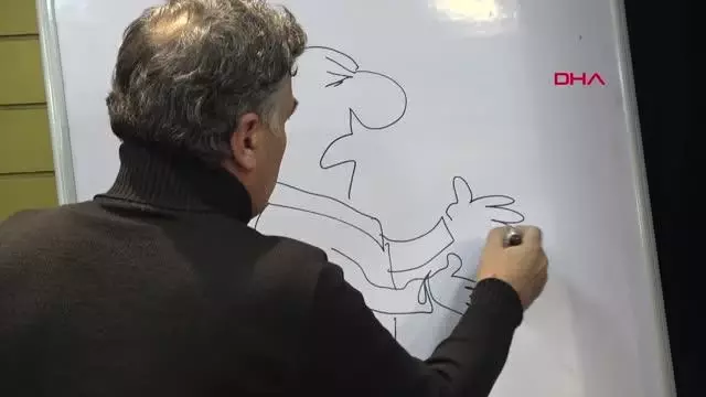 Pandemide uzaktan karikatür eğitimi