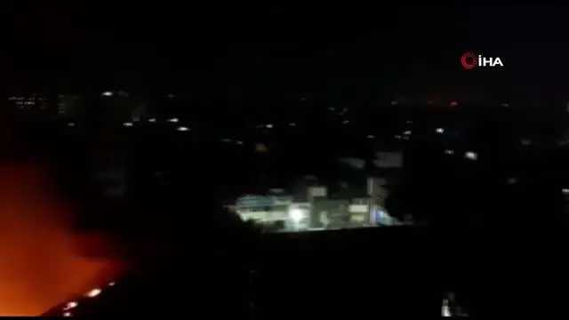 Son dakika haberi! - Hindistan'da pazarda korkutan yangın