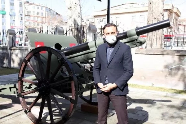 Kayseri'de 77 yıllık sahra topu, aslına uygun restore edildi Kayseri'de 77 yıllık sahra topu, aslına uygun restore edildi