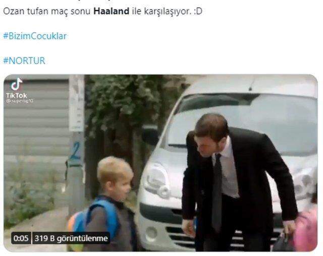 Norveç'in yıldızı Haaland'ın Türkiye karşısındaki performansı sosyal medyada alay konusu oldu