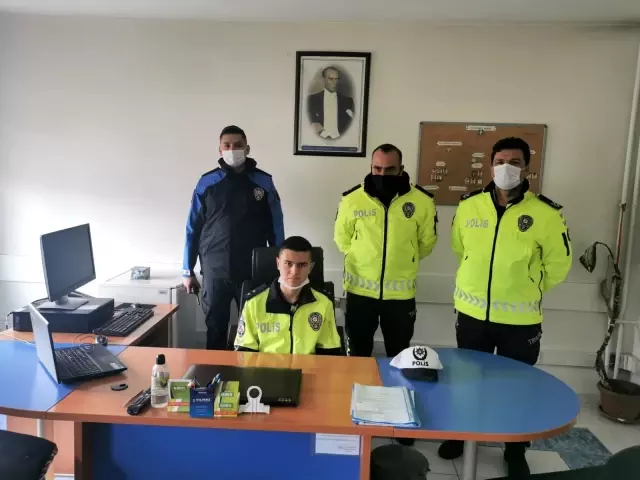 Polis olmak isteyen otizmli Yakup'un hayali gerçeğe dönüştü