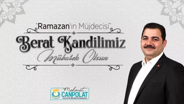 Şanlıurfa'da protokolünden kandil mesajları