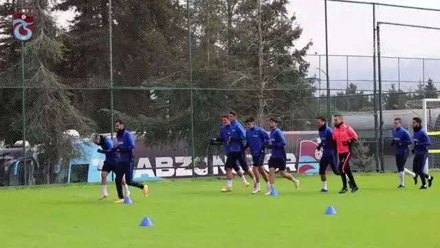 Trabzonspor, Sivasspor maçının hazırlıklarını sürdürdü Trabzonspor, Sivasspor maçının hazırlıklarını sürdürdü