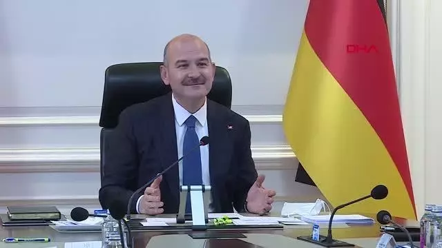 Son dakika haber | ANKARA Bakan Soylu, Alman mevkidaşı Seehofer ile görüştü Son dakika haber | ANKARA Bakan Soylu, Alman mevkidaşı Seehofer ile görüştü