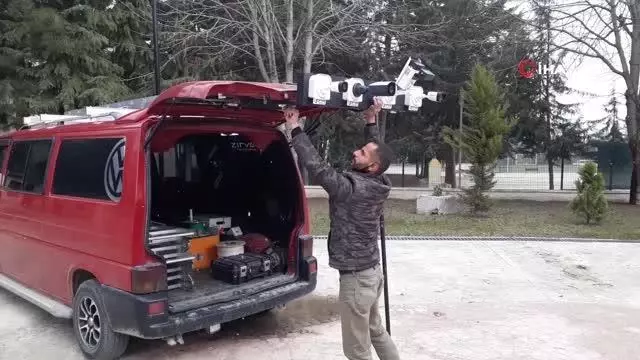 Son dakika haber... Ortam güvenliğinde kamera testlerini tasarladığı araç ile yapıyor Son dakika haber... Ortam güvenliğinde kamera testlerini tasarladığı araç ile yapıyor