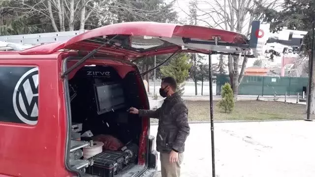 Son dakika haber... Ortam güvenliğinde kamera testlerini tasarladığı araç ile yapıyor Son dakika haber... Ortam güvenliğinde kamera testlerini tasarladığı araç ile yapıyor