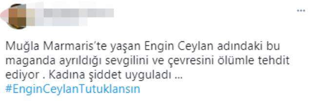 Sevgilisini darbettikten sonra hiçbir şey olmamış gibi yemek yemeye devam etti