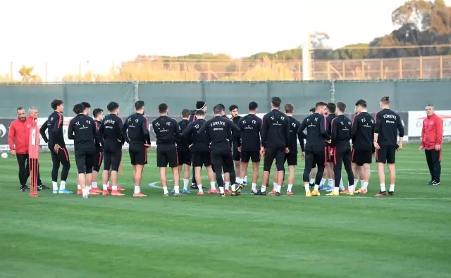 Ümit Milli Futbol Takım, Sırbistan maçının hazırlıklarına devam ediyor Ümit Milli Futbol Takım, Sırbistan maçının hazırlıklarına devam ediyor