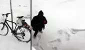 Yol kenarında bıraktığı bisiklet hayatını kurtardı Yol kenarında bıraktığı bisiklet hayatını kurtardı
