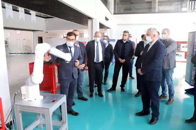 ADASO yönetiminden Model Fabrikada inceleme ADASO yönetiminden Model Fabrikada inceleme
