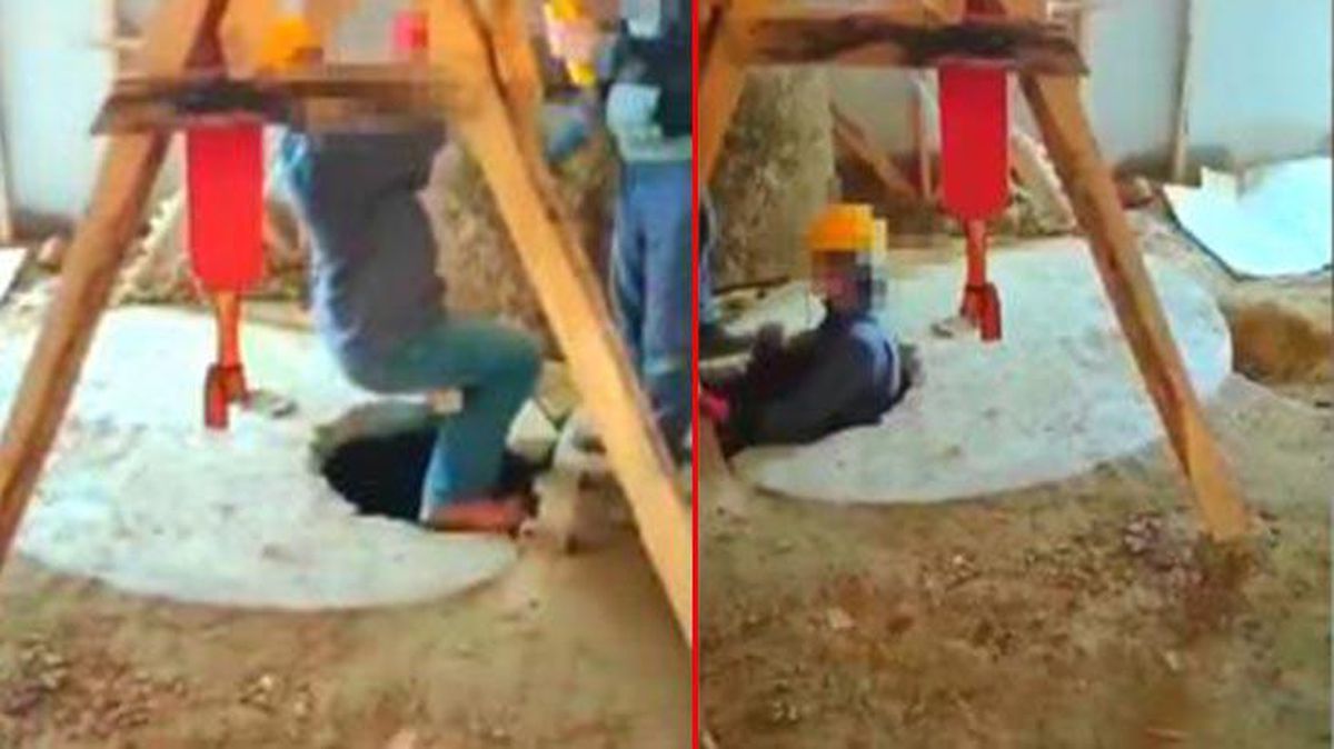 Define bulmak amacıyla kulübede kuyu açan 4 kişi suçüstü yakalandı