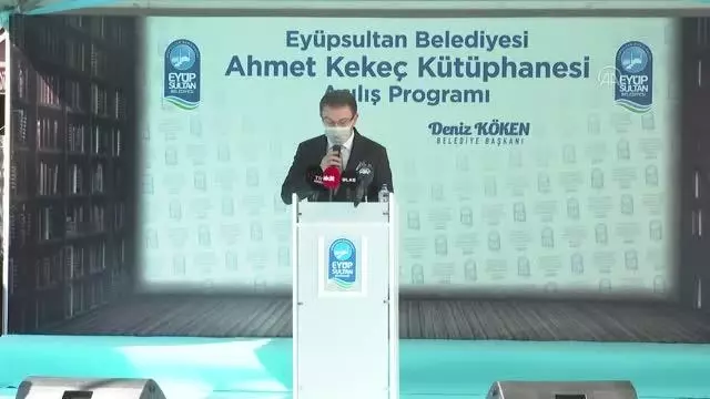 Eyüpsultan Belediyesi Ahmet Kekeç Kütüphanesi açıldı Eyüpsultan Belediyesi Ahmet Kekeç Kütüphanesi açıldı