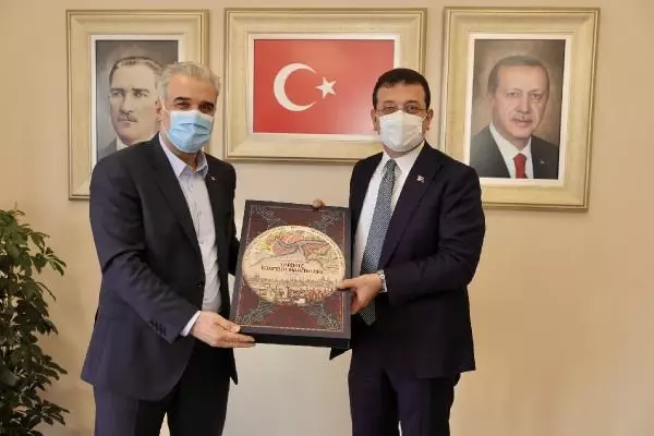İBB Başkanı İmamoğlu'ndan AK Parti İstanbul İl Başkanı Kabaktepe'ye ziyaret İBB Başkanı İmamoğlu'ndan AK Parti İstanbul İl Başkanı Kabaktepe'ye ziyaret