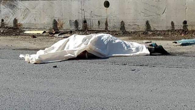 Kamyon ile mezarlık duvarı arasında kalan şoför feci şekilde can verdi