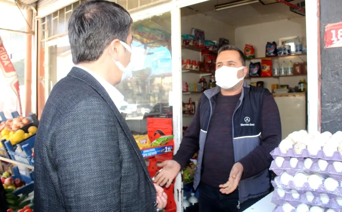 Milletvekili Tutdere, esnafın derdini dinledi
