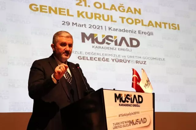 MÜSİAD Kdz. Ereğli Başkanı Abdulkadir Çınar güven tazeledi