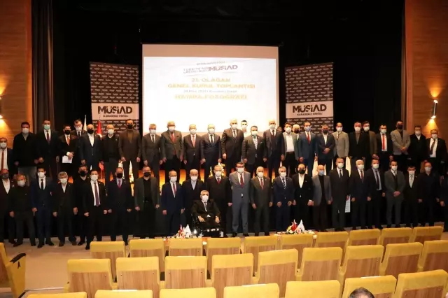 MÜSİAD Kdz. Ereğli Başkanı Abdulkadir Çınar güven tazeledi
