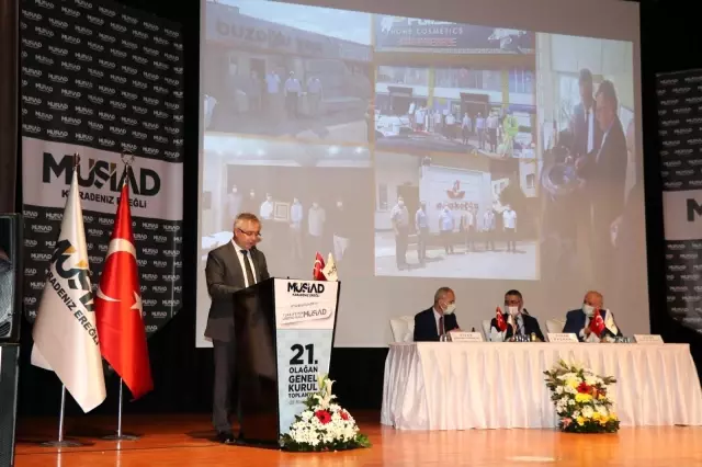 MÜSİAD Kdz. Ereğli Başkanı Abdulkadir Çınar güven tazeledi