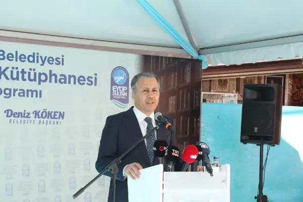 TBMM Başkanı Şentop, Eyüpsultan'da kütüphane açılışına katıldı TBMM Başkanı Şentop, Eyüpsultan'da kütüphane açılışına katıldı