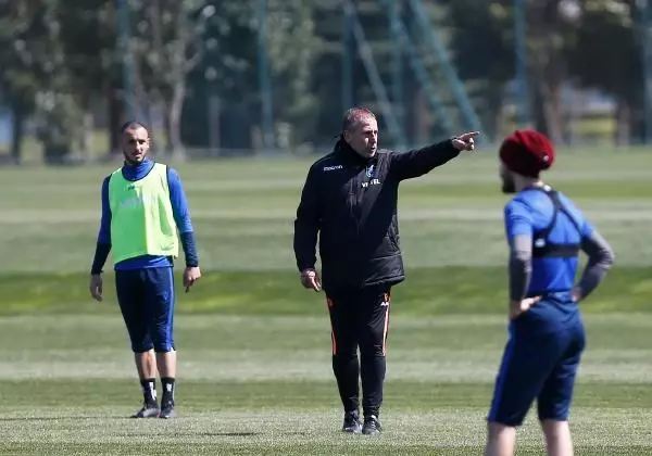 Trabzonspor, Sivasspor maçının hazırlıklarını sürdürdü Trabzonspor, Sivasspor maçının hazırlıklarını sürdürdü