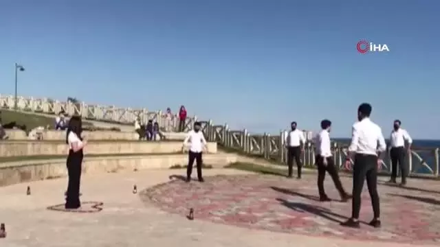 Antalya'da zeybekli evlilik teklifi Antalya'da zeybekli evlilik teklifi