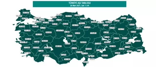 Aydın'da 313 bin korona aşısı yapıldı Aydın'da 313 bin korona aşısı yapıldı