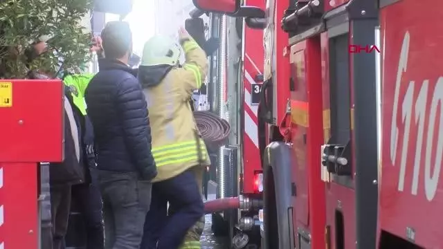 Son dakika haberi | Beyoğlu Çiçek Bar'da yangın