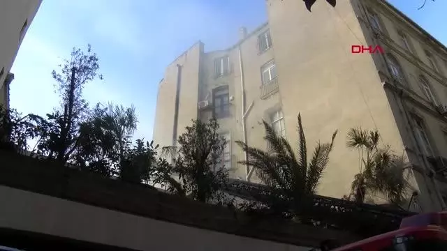 Son dakika haberi | Beyoğlu Çiçek Bar'da yangın