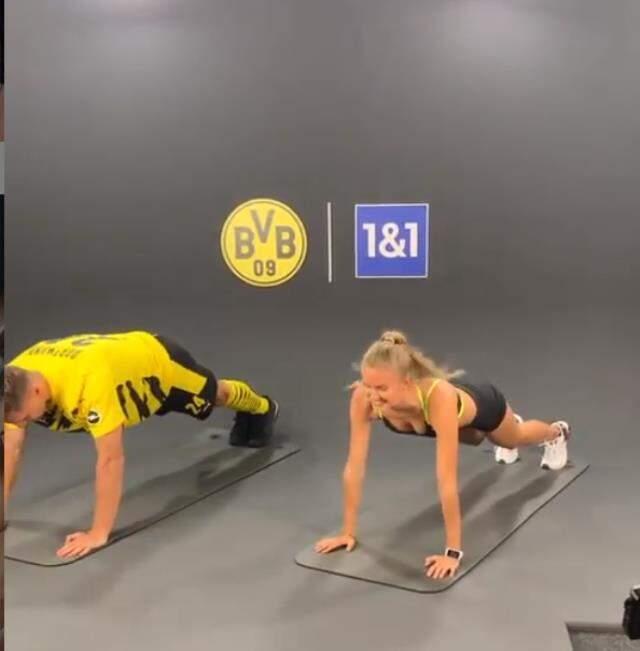 Dünyanın en güzel atleti 21 yaşındaki Alicia Schmidt'le çalışmaya başlayan Dortmund'un performansı yükselişe geçti Dünyanın en güzel atleti 21 yaşındaki Alicia Schmidt'le çalışmaya başlayan Dortmund'un performansı yükselişe geçti