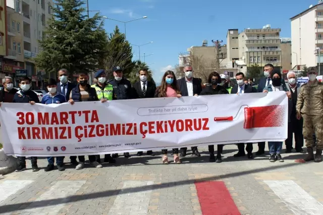 Kahta'da kırmızı çizgi uygulaması başladı Kahta'da kırmızı çizgi uygulaması başladı