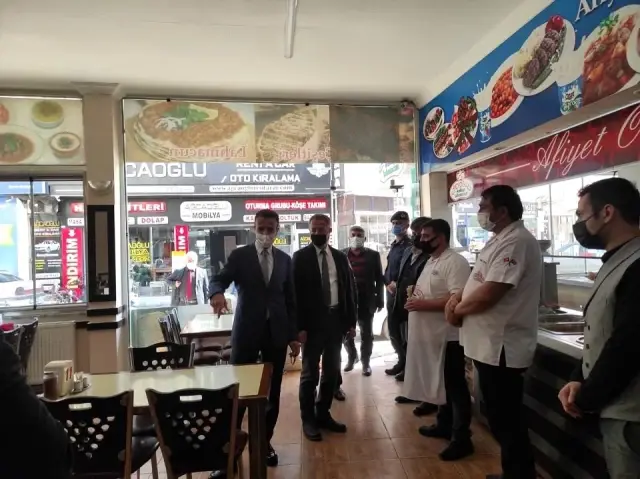 Kaymakam Akpay, salgınla mücadeleye destek istedi Kaymakam Akpay, salgınla mücadeleye destek istedi