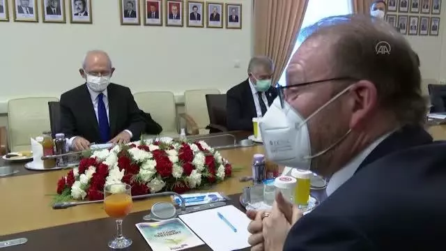 Kılıçdaroğlu, AKPM Başkanı Daems ile görüştü (2) Kılıçdaroğlu, AKPM Başkanı Daems ile görüştü (2)