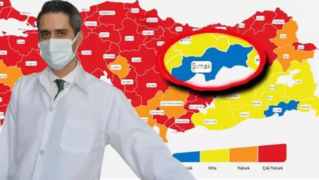 Risk haritasındaki tek mavi il! Şırnak İl Sağlık Müdürü başarılarının sırrını anlattı Risk haritasındaki tek mavi il! Şırnak İl Sağlık Müdürü başarılarının sırrını anlattı