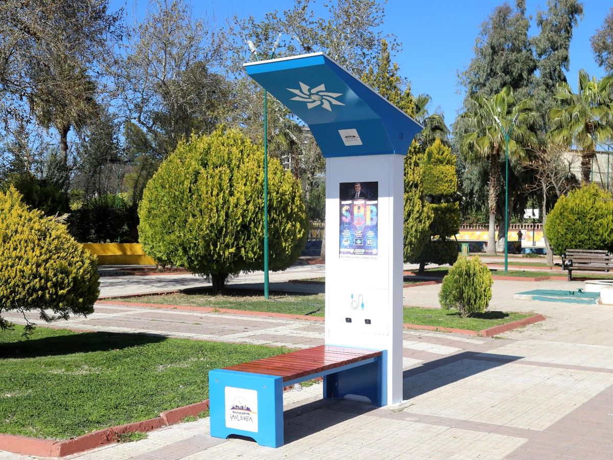 Şanlıurfa'da 'Şarj eden akıllı bank' uygulaması hizmete girdi