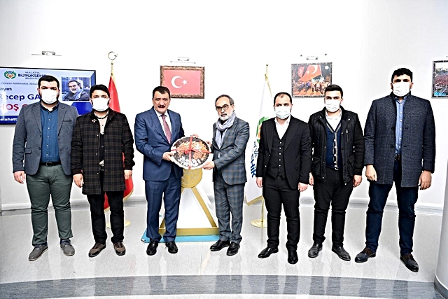 22. Dönem Milletvekili Garip'ten Başkan Gürkan'a ziyaret