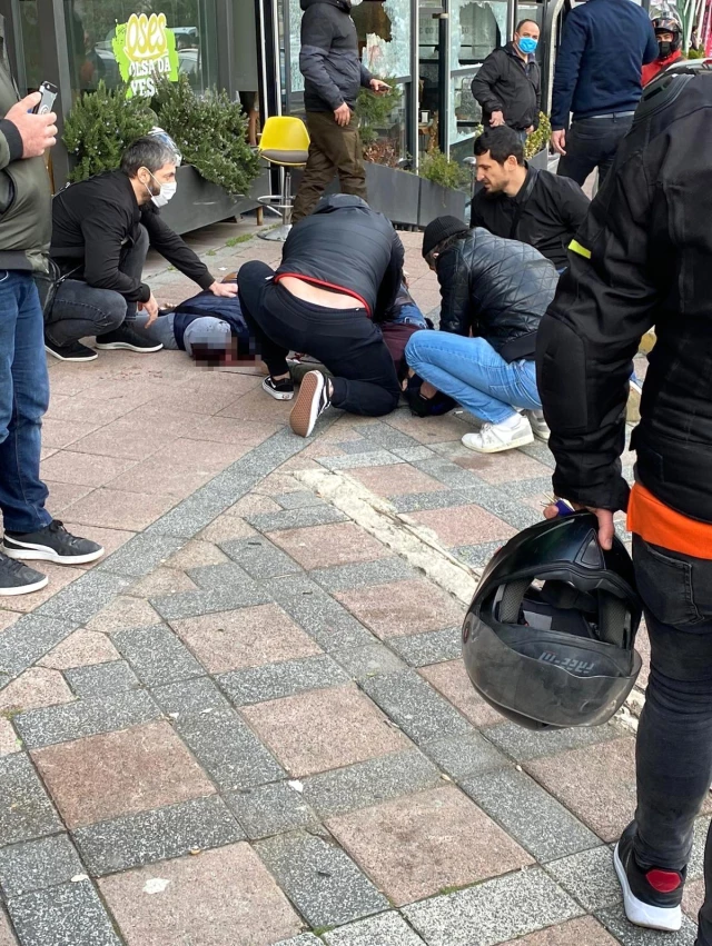 Son dakika haber: Başakşehir'de 2 kişinin öldüğü çatışma anları kamerada
