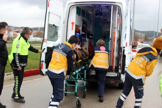 Çan'da trafik kazası: 1 yaralı Çan'da trafik kazası: 1 yaralı